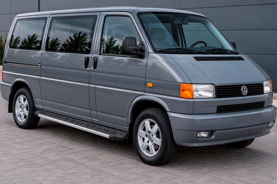 Volkswagen T4 Transporter 1990–2003 Zijtreden RedLine V1 (2 stuks, aluminium) Korte wielbasis Image