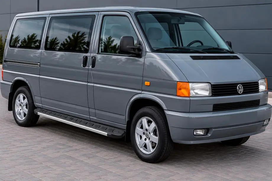 Volkswagen T4 Transporter 1990–2003 Zijtreden RedLine V1 (2 stuks, aluminium) Foto 1