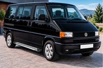 Volkswagen T4 Transporter 1990–2003 Side steps Line (2 stuks, aluminium) foto 1