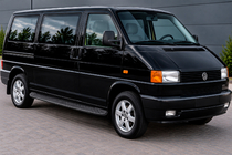Volkswagen T4 Transporter 1990–2003 Bosphorus Black side steps (2 st., aluminium) Korte wielbasis foto 1