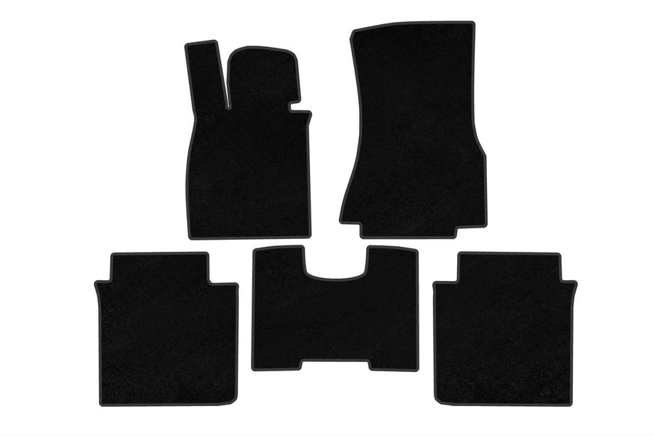 BMW 7 Serie G70/G71 2022– Textiele vloermatten Classic (Voor G70E, zwart) Image