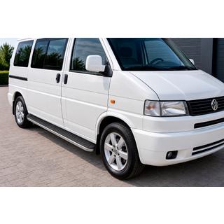 Side steps Tayga Grey (set van 2, aluminium) foto 1