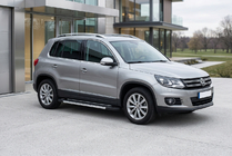 Volkswagen Tiguan 2007–2016 Side steps RedLine V1 (2 stuks, aluminium) foto 1