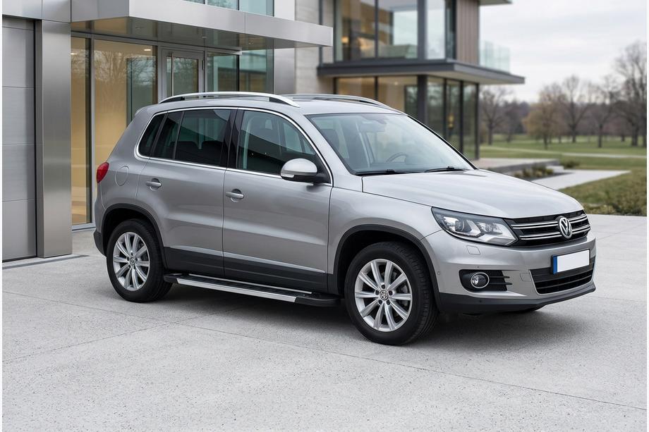 Volkswagen Tiguan 2007–2016 Side steps RedLine V1 (2 stuks, aluminium) Image