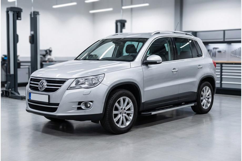 Volkswagen Tiguan 2007–2016 Duru zijtreden (set van 2, aluminium) Image