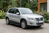 Volkswagen Tiguan 2007–2016 Bosphorus Black side steps (2 st., aluminium) foto 1