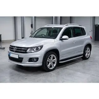 Side steps Tayga Grey (set van 2, aluminium) foto 1