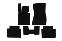 BMW 5/i5 Serie G60/G60E/G61 2023– Premium textiele automatten (voor i5 G60E, zwart) foto 1