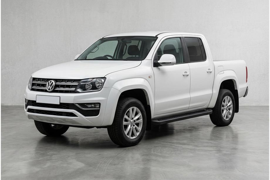 Volkswagen Amarok 2010–2022 Allmond Black zijtreden (2 st., aluminium) Image