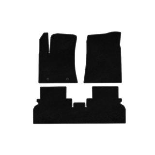 Premium textielmatten (Electro, zwart) foto 1