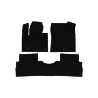 Premium textielen automatten (2 rijen, zwart) foto 1