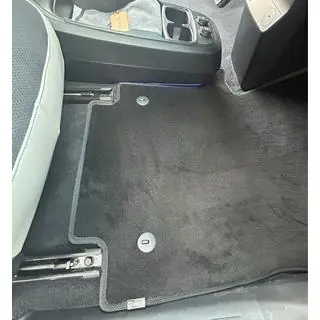 Premium stoffen automatten (Zwart)