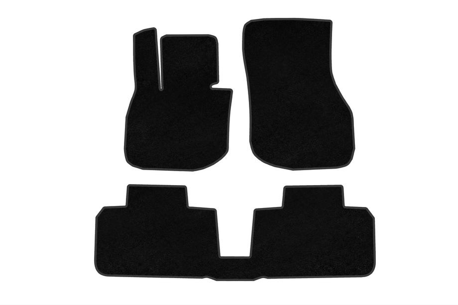 Mini Countryman U25 2023– Premium textielen automatten (Electro, Zwart) Image
