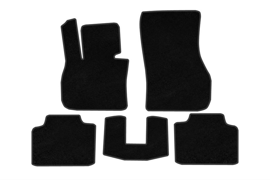 BMW 2-serie Active Tourer U06 2021– Textiele automatten Deluxe (Zwart) Image