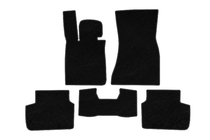 BMW 7 Serie G11/G12 2015–2022 Textiele matten Deluxe (voor G11, zwart) foto 1
