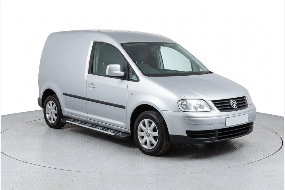 Volkswagen Caddy 2004–2010 Sunrise side steps (set van 2, aluminium) Image