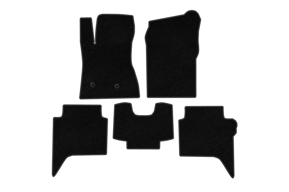 Ford Ranger 2022– Textiele automatten Deluxe (Zwart) Image