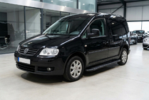 Volkswagen Caddy 2004–2010 Bosphorus Black side steps (2 st., aluminium) Standaard basis foto 1