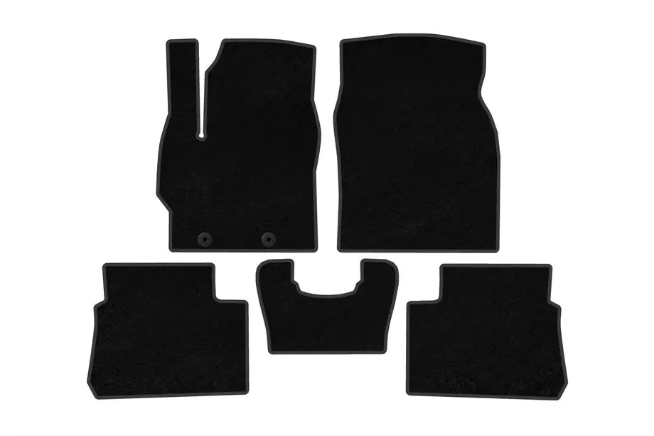Toyota Yaris/Yaris Cross (XP210) 2020– Deluxe textielen automatten (Hybrid, zwart) Image