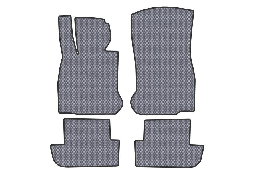 BMW 6-serie F12/F13/F06 2011–2018 Carsuit rubber automatten (voor F12/13, grijs) Foto 1