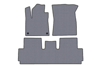 Citroen C-4 Picasso 2013–2022 Rubberen automatten Carsuit (voor Grand, 2 rijen, grijs) foto 1