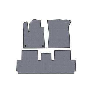 Rubberen automatten Carsuit (voor Grand, 2 rijen, grijs) Citroen C-4 Picasso 2013–2022 foto 1