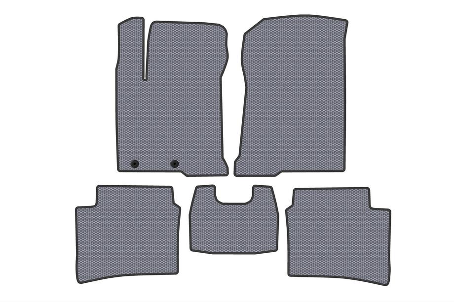 Hyundai I-20 2020– Rubberen automatten Carsuit (Grijs) Foto 1