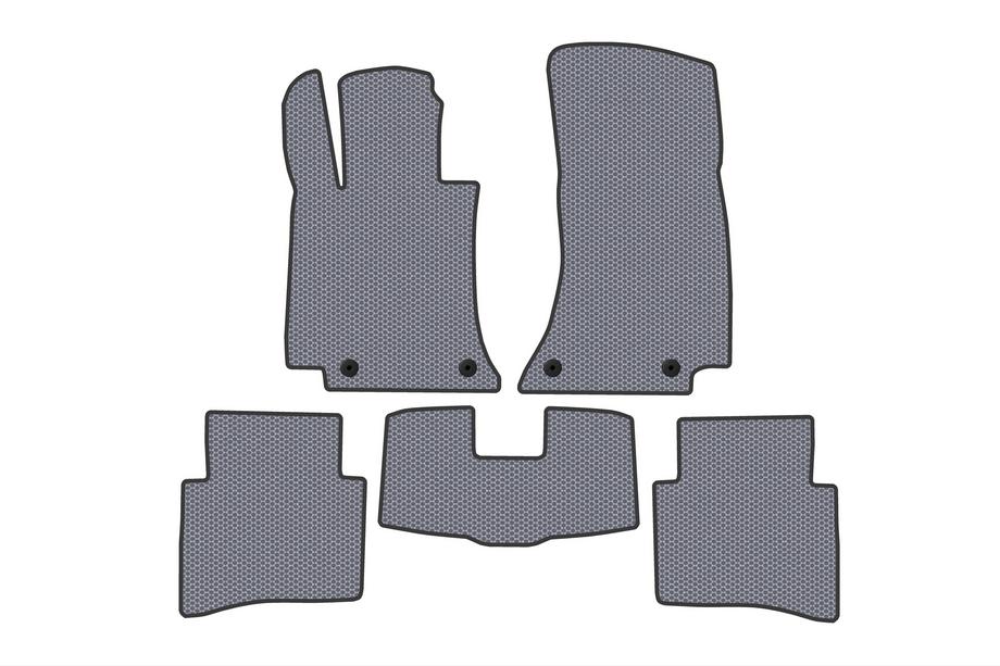 Mercedes E-class W214 2023– Rubberen automatten Carsuit (SD, Grijs) Image