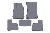 Mercedes S-class W221 2005–2013 Rubberen automatten Carsuit (Short, Grijs) foto 1