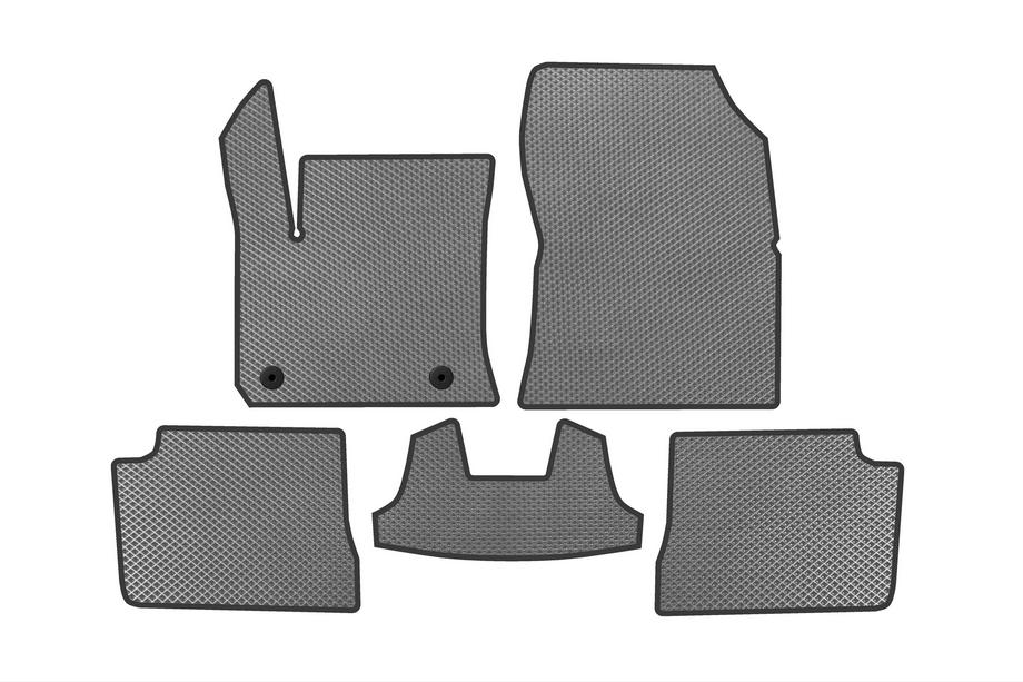 Peugeot 208 2019– Rubberen automatten Carsuit (Electro, grijs) Image