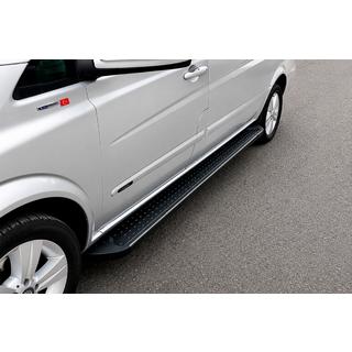 Allmond Black side steps (2 st., aluminium) foto 1