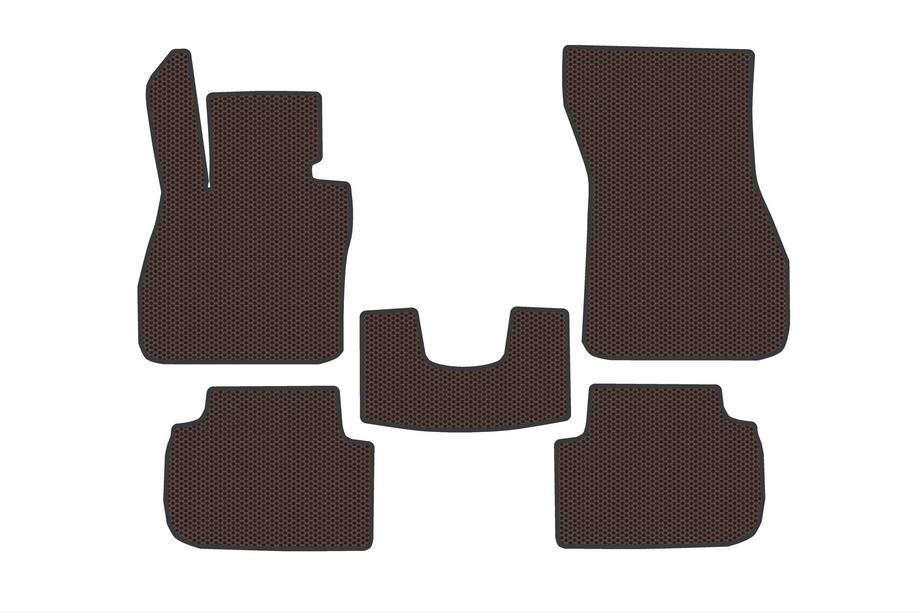 BMW 2 Serie Gran Coupe F44 2020–2024 Rubberen automatten Carsuit (voor F44, bruin) Image