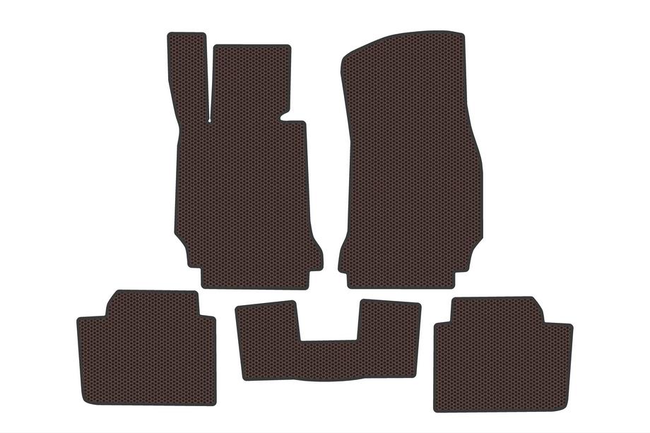 BMW 4 Serie F32/F33/F36 2012–2020 Rubberen automatten Carsuit voor F36, bruin Image