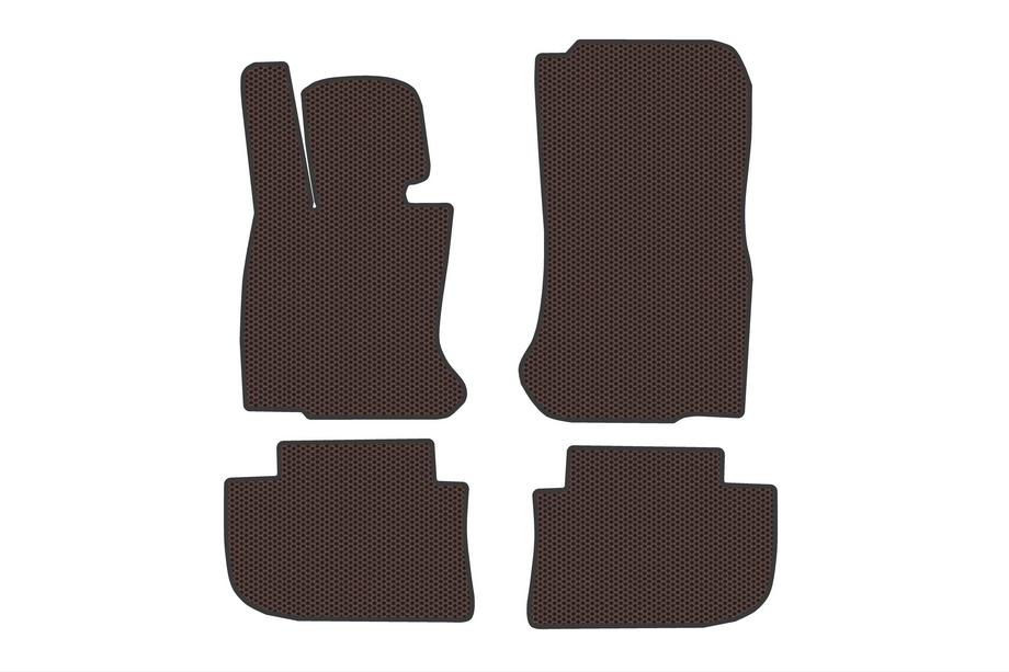 BMW 6-serie F12/F13/F06 2011–2018 Carsuit rubberen matten (voor F06, bruin) Image