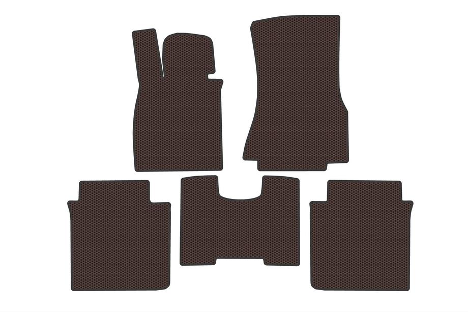 BMW 7 Serie G70/G71 2022– Carsuit rubberen vloermatten (voor G70E, bruin) Image