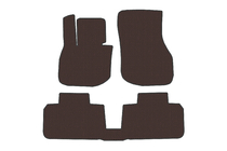 BMW X1/iX1 (U11) 2022– Rubberen automatten Carsuit (voor IX1, bruin) foto 1