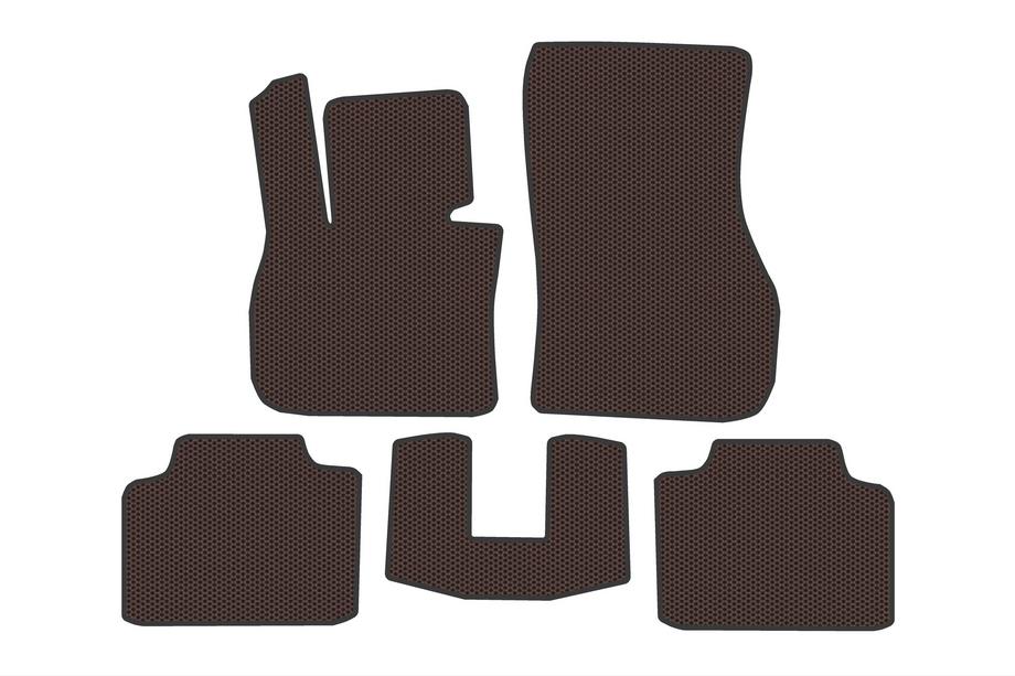 BMW X1/iX1 (U11) 2022– Rubberen automatten Carsuit (voor X1, bruin) Image