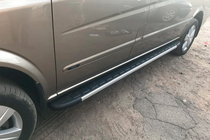 Mercedes Vito/V-klasse W447 2014– Duru side steps (2 stuks, aluminium) Korte en middellange wielbasis foto 12