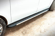Mercedes Vito/V-klasse W447 2014– Duru side steps (2 stuks, aluminium) Korte en middellange wielbasis foto 4