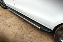 Mercedes Vito/V-klasse W447 2014– Duru side steps (2 stuks, aluminium) Korte en middellange wielbasis foto 1