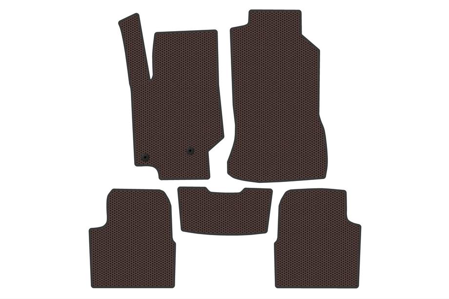 Citroen C4 X/e-C4 X 2022– Carsuit rubberen automatten (Benzin, bruin) Image