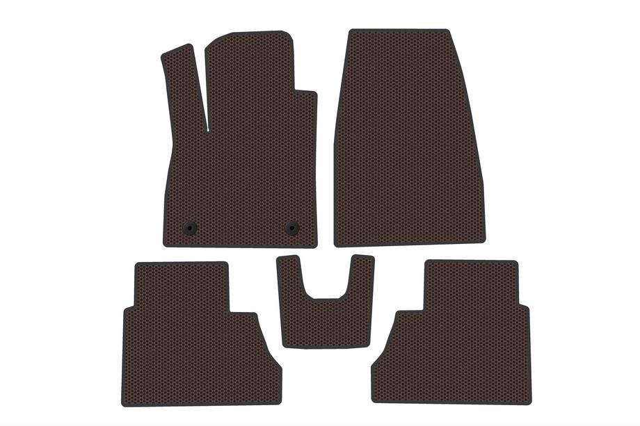Ford Courier 2023– Rubberen automatten Carsuit (Bruin) Image