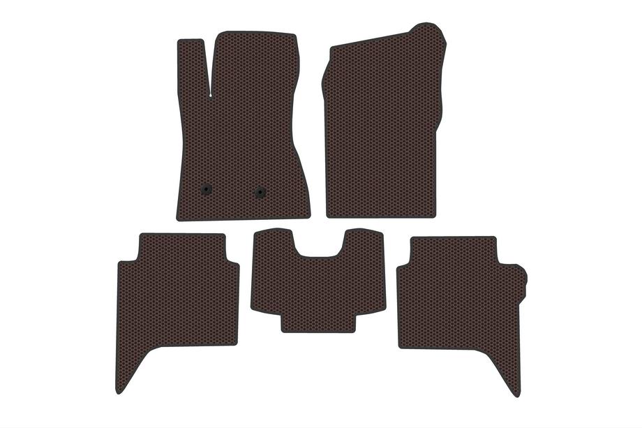 Ford Ranger 2022– Rubberen automatten Carsuit (Bruin) Image