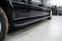 Mercedes Vito/V-klasse W447 2014– Bosphorus Black side steps (2 st., aluminium) Extra lang (ExtraLong) foto 1