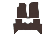 Isuzu D-Max 2011–2019 Rubberen automatten Carsuit (Bruin) foto 1