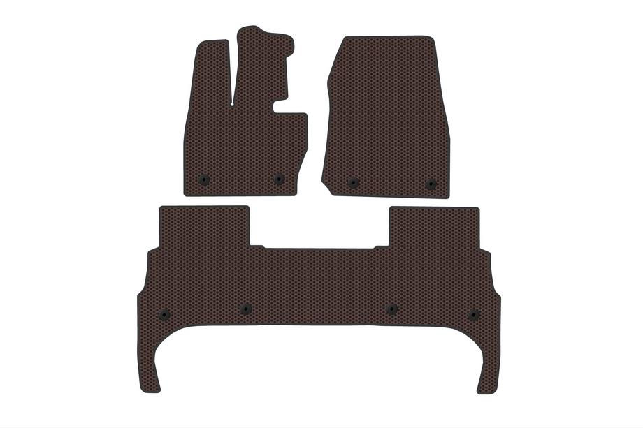 Range Rover Sport 2022– Rubberen automatten Carsuit (Bruin) Foto 1