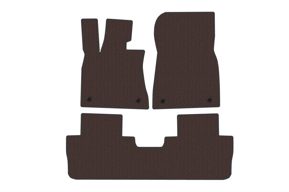 Lexus RX 2022– Rubberen automatten Carsuit (Bruin) Foto 1