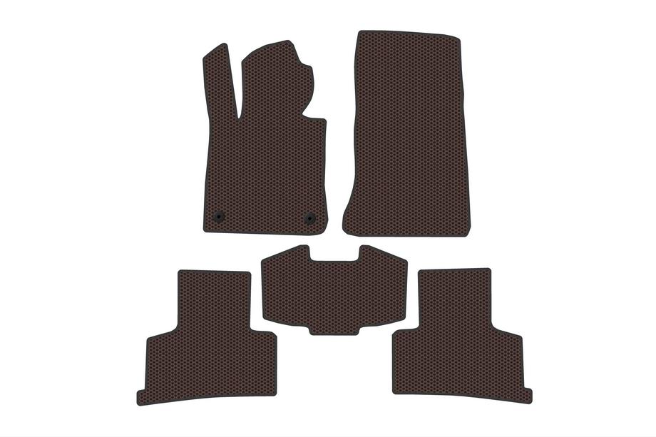 Mercedes GLC X254 2022– Rubberen automatten Carsuit (Bruin) Foto 1