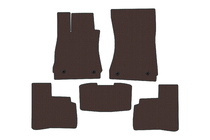 Mercedes S-class W221 2005–2013 Rubberen automatten Carsuit (Short, Bruin) foto 1