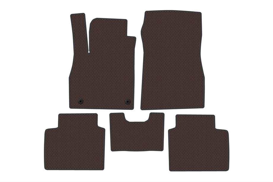 Nissan Micra K14 2016– Rubberen automatten Carsuit (Bruin) Image